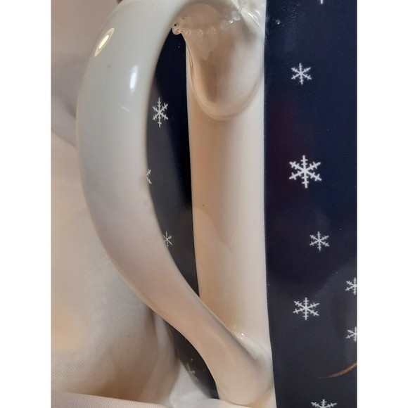 New Milly Green Christmas Dog Mug & Socks Set “Dachshund Through The Snow" Blue - Picture 7 of 9